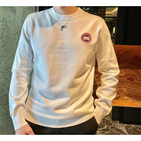 定番人気 ブラック Canada Goose カナダグース コピー ニット 快適 肌触り良好 2026新作