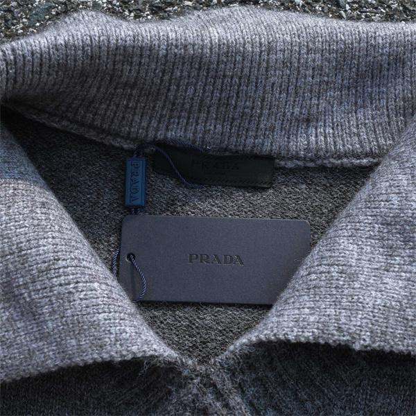高級感漂う Vネック PRADA プラダ コピー ニット 上質 定番配色 2026新作定番