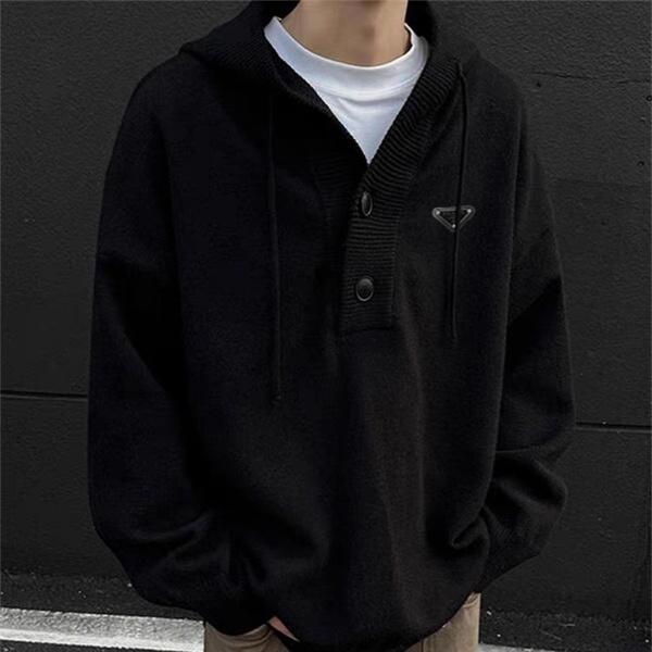 PRADA プラダ コピー 人気上昇 ブラック ニット お洒落 モード系 2026新作