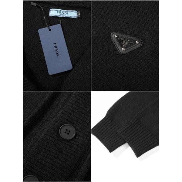 PRADA プラダ コピー 人気上昇 ブラック ニット お洒落 モード系 2026新作