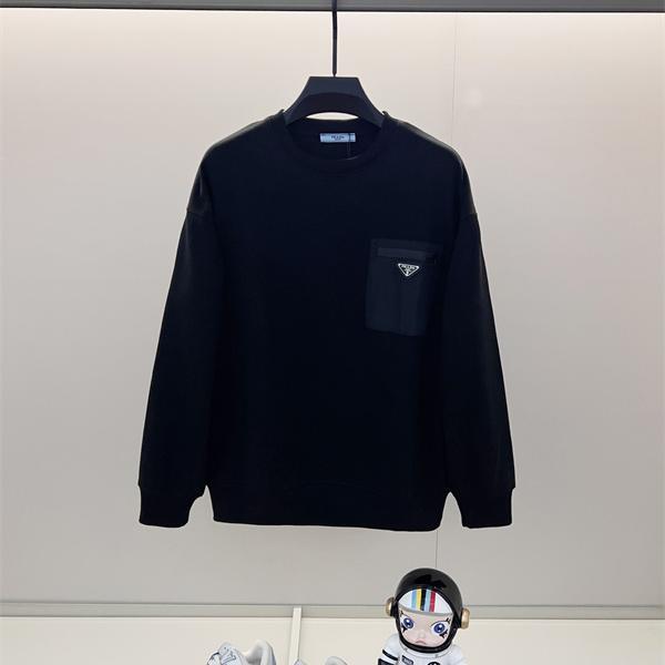 PRADA プラダ コピー 高級感 快適 プリント ジップアップ パーカー メンズ向け