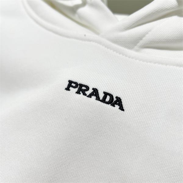 注目 新作 洗練ン フルジップ PRADA プラダ コピー フーディー 日常コーデ