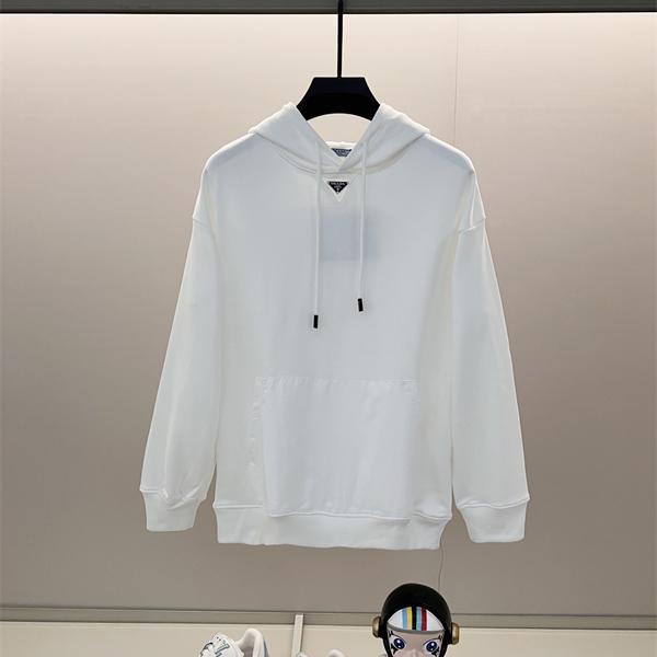 清潔感 上質 定番シルエット 2026新作 パーカー PRADA プラダ コピー