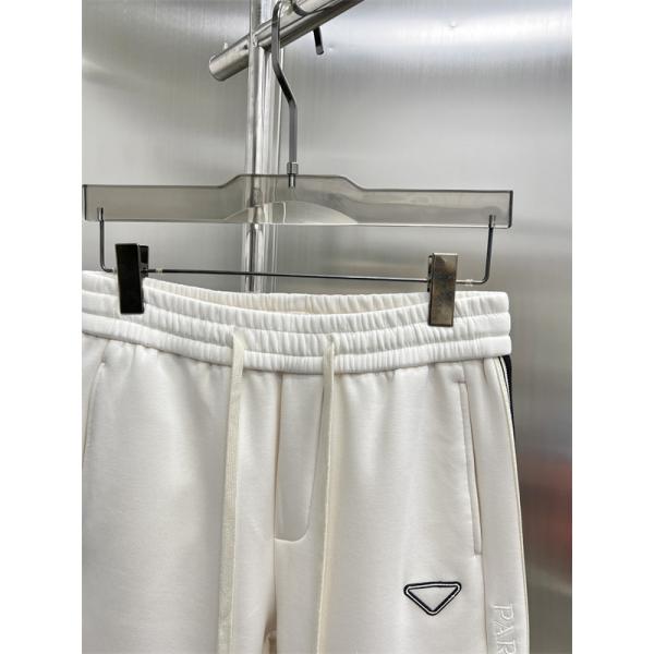 PRADA プラダ コピー ホワイト スウェットパンツ おすすめ 着心地抜群
