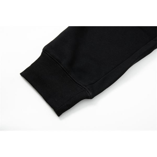 入手困難 ブラック  PRADA プラダ コピー スウェットパンツ プレミアム