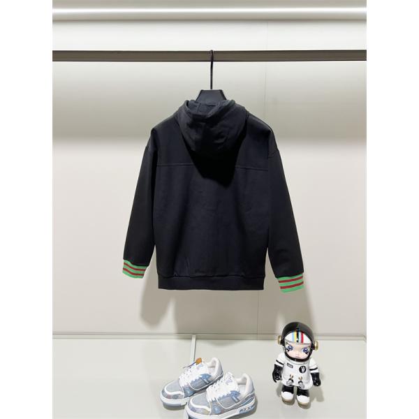 GUCCI グッチ コピー パーカー ジップアップ メンズ ブラック 定番人気