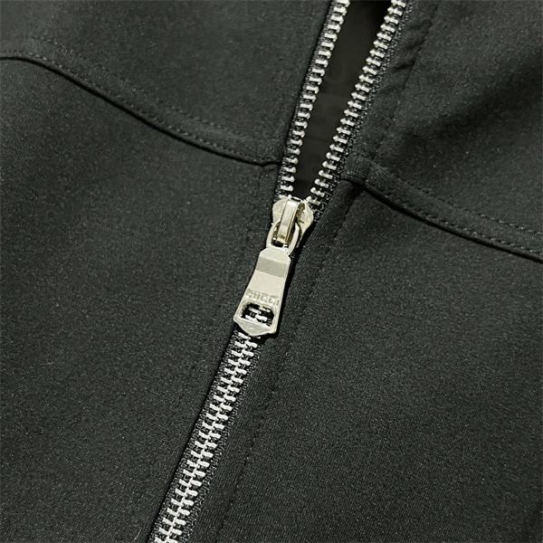 GUCCI グッチ コピー パーカー ジップアップ メンズ ブラック 定番人気