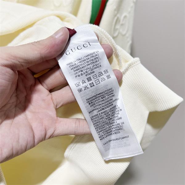 グッチ コピー GUCCI パーカー ジップアップ メンズ ホワイト 新作モデル