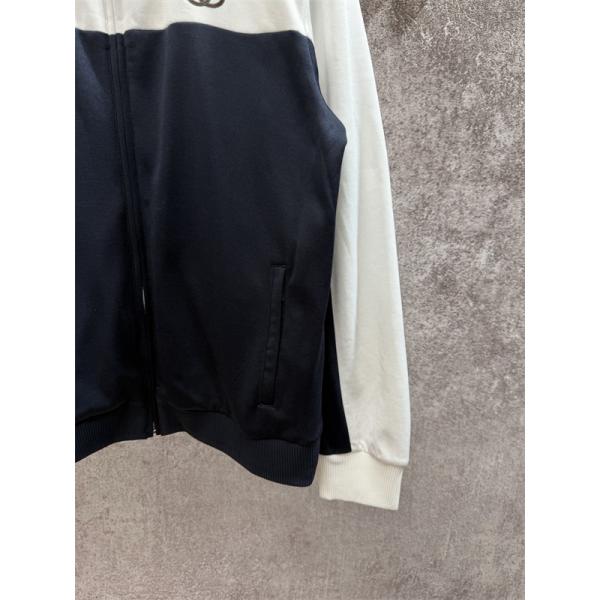 GUCCI ジャケット ホワイト ブラック ジャージ 定番デザイン グッチ コピー