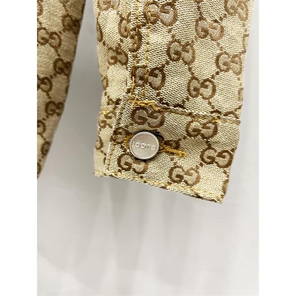 ジャケット メンズ GG総柄 ベージュ ブルゾン 定番人気 GUCCI グッチ コピー 