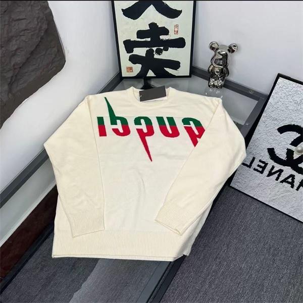 セーター メンズ ホワイト ニット トップス トレンドモデル GUCCI グッチ コピー 