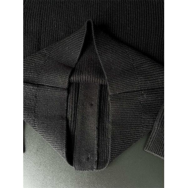 LOUIS VUITTON カーディガン メンズ ニット ブラック 高級感 ルイ ヴィトン コピー 