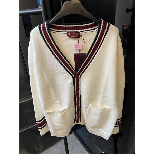 GUCCI グッチ コピー  ニットカーディガン 定番配色 上質素材 人気モデル