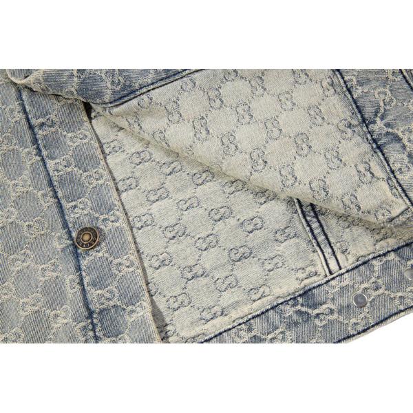 GG柄 GUCCI グッチ コピー  デニムジャケット クラシック 注目新作