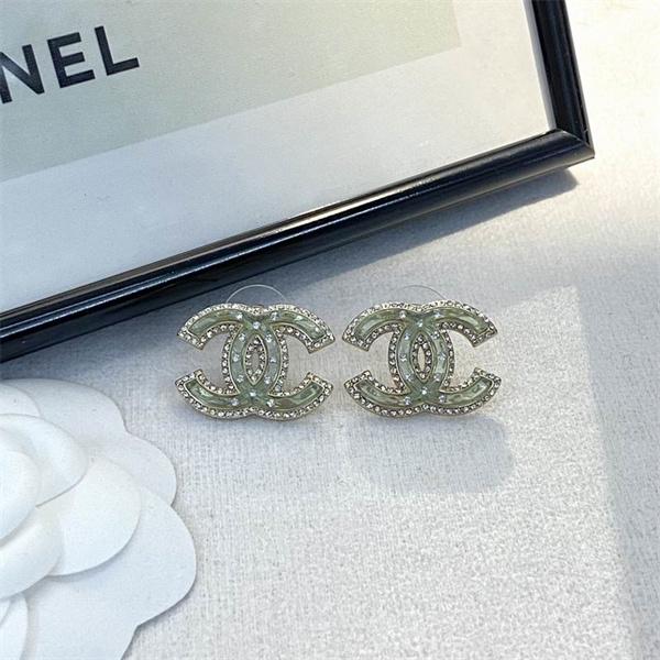 CHANEL シャネル コピー イヤリング クリスタル装飾 ゴールドトーン 上品 定番 人気 レディース