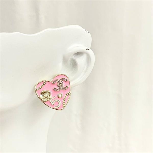 CHANEL シャネル コピー プレミアム ピンク ブラック 2026新作 ピアス 定番 人気