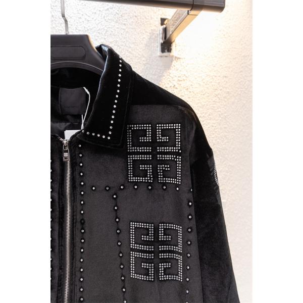 存在感 GIVENCHY ジバンシィ コピー ジャケット 個性派 光沢素材 ラグジュアリー