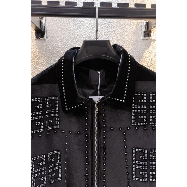 存在感 GIVENCHY ジバンシィ コピー ジャケット 個性派 光沢素材 ラグジュアリー