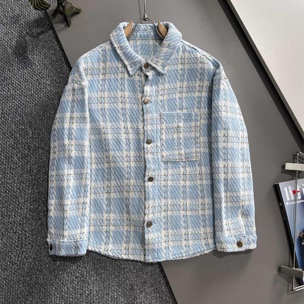 爽やか シャツアウター 起毛 カジュアル主役 秋冬人気 SAINT LAURENT イヴ・サンローラン コピー