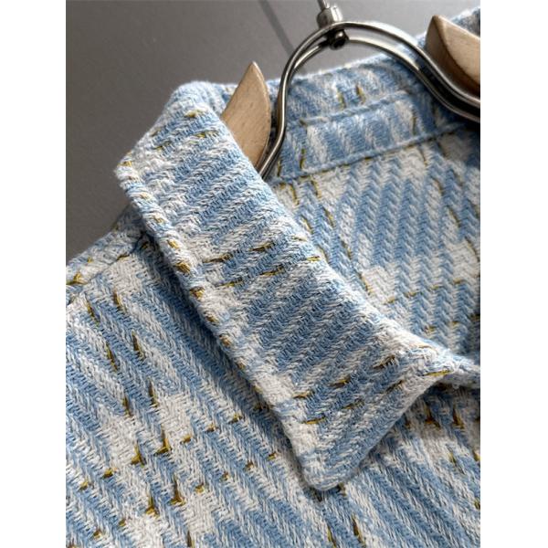 爽やか シャツアウター 起毛 カジュアル主役 秋冬人気 SAINT LAURENT イヴ・サンローラン コピー