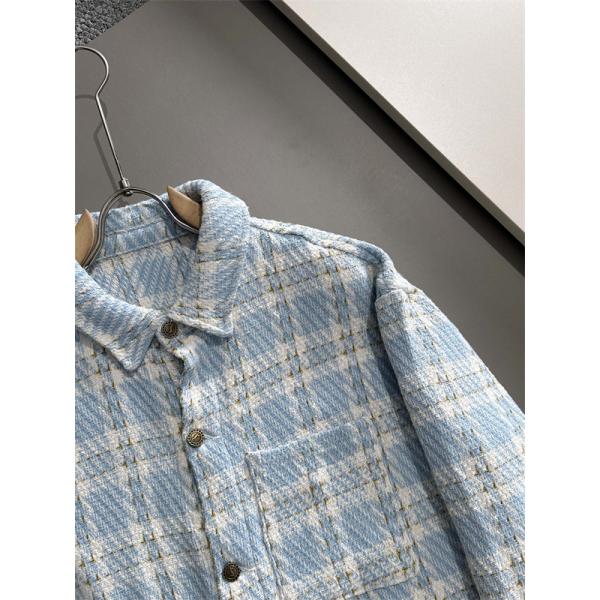 爽やか シャツアウター 起毛 カジュアル主役 秋冬人気 SAINT LAURENT イヴ・サンローラン コピー