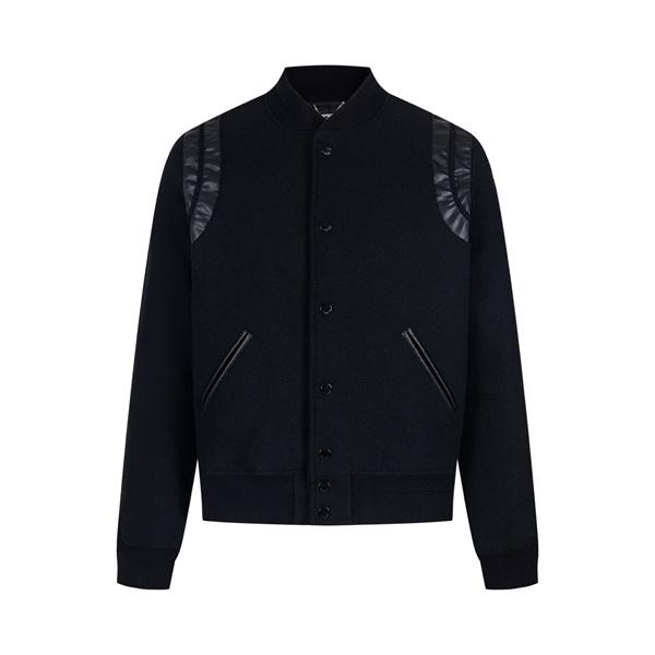 SAINT LAURENT イヴ・サンローラン コピー ブルゾン 立体 防風 重厚感 モード 2026新作コーデ