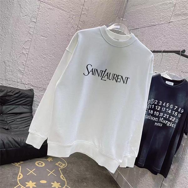 トレーナー 柔軟裏毛 ベーシック設計 通年対応 新作 SAINT LAURENT イヴ・サンローラン コピー