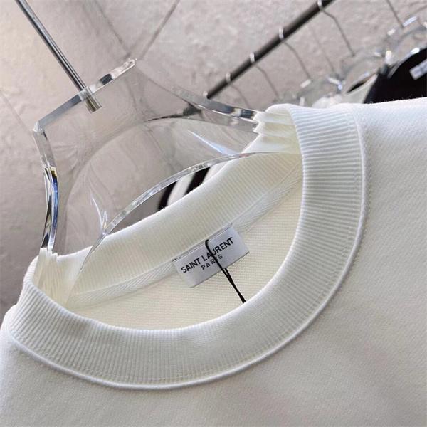 トレーナー 柔軟裏毛 ベーシック設計 通年対応 新作 SAINT LAURENT イヴ・サンローラン コピー