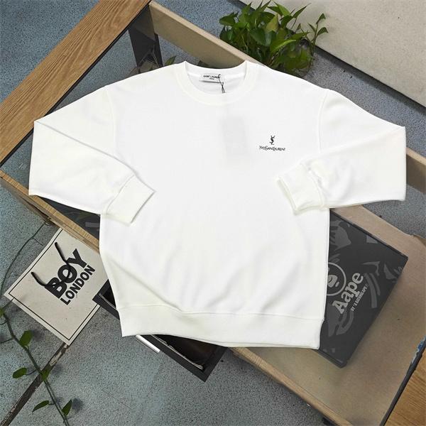 上品 刺繍 SAINT LAURENT イヴ・サンローラン コピー スウェット ゆったり 大人カジュアル 新作