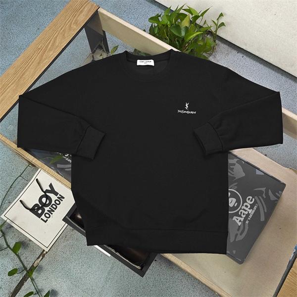 上品 刺繍 SAINT LAURENT イヴ・サンローラン コピー スウェット ゆったり 大人カジュアル 新作