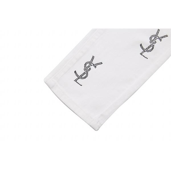 刺繍 デニムパンツ 立体縫製 ストレート 注目新作 SAINT LAURENT イヴ・サンローラン コピー