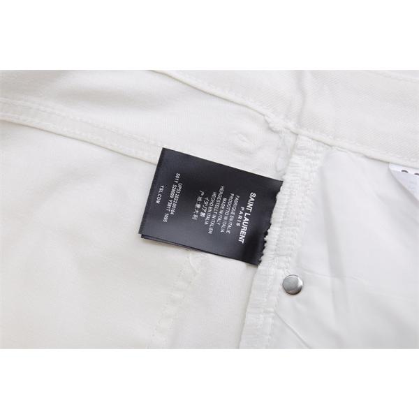 刺繍 デニムパンツ 立体縫製 ストレート 注目新作 SAINT LAURENT イヴ・サンローラン コピー