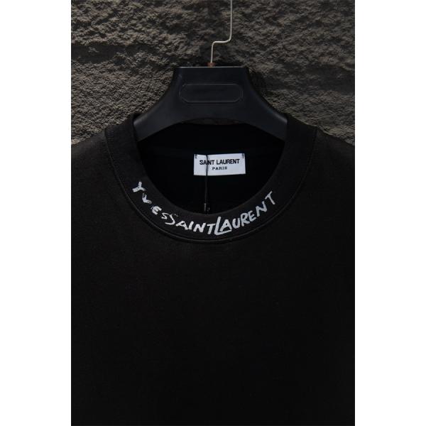 SAINT LAURENT イヴ・サンローラン コピー プリント トレーナー 厚手 ミニマル スタイリッシュ 定番