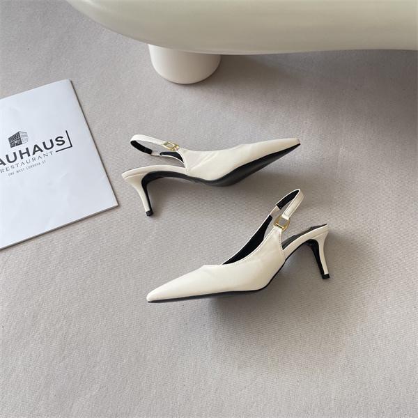 洗練 SAINT LAURENT イヴ・サンローラン コピー ハイヒール 上品 8.0CMヒール 通勤対応 大人フェミニン