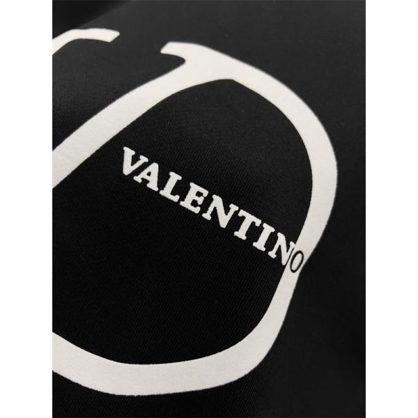 洗練 プリント トレーナー 柔軟裏毛  プレミアム VALENTINO ヴァレンティノ コピー