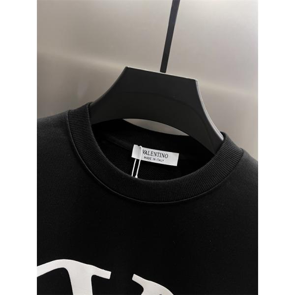 洗練 プリント トレーナー 柔軟裏毛  プレミアム VALENTINO ヴァレンティノ コピー