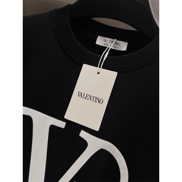 洗練 プリント トレーナー 柔軟裏毛  プレミアム VALENTINO ヴァレンティノ コピー