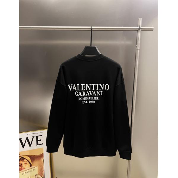 洗練 プリント トレーナー 柔軟裏毛  プレミアム VALENTINO ヴァレンティノ コピー