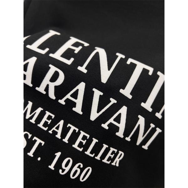 洗練 プリント トレーナー 柔軟裏毛  プレミアム VALENTINO ヴァレンティノ コピー