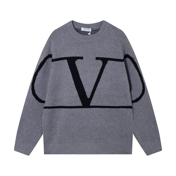 上品配色 VALENTINO ヴァレンティノ コピー ニット 保温素材 大人カジュアル 都会的印象