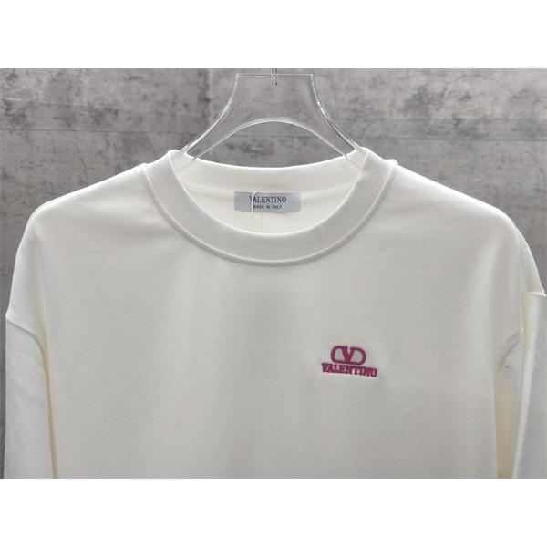 刺繍 VALENTINO ヴァレンティノ コピー トレーナー 柔軟裏毛 新定番 プレミアム2026新作