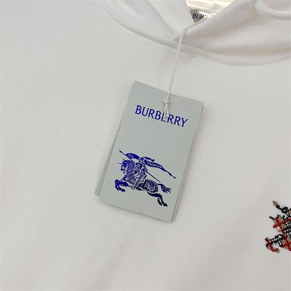 2026新作 上品 刺繍 BURBERRY バーバリー コピー パーカー 柔軟裏毛 ゆったり