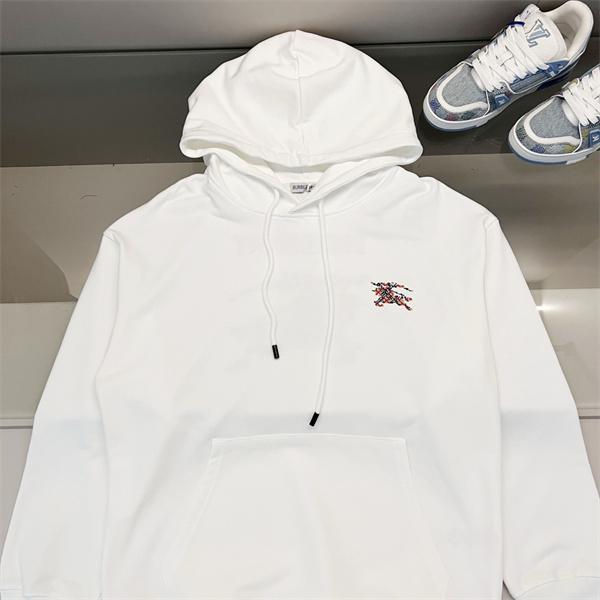 2026新作 上品 刺繍 BURBERRY バーバリー コピー パーカー 柔軟裏毛 ゆったり