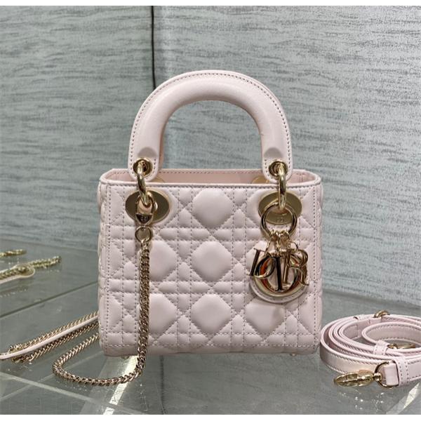 Classic Lady♥DIOR♥ディオールハンドバッグコピーショルダー付き2026人気ランキングピンク