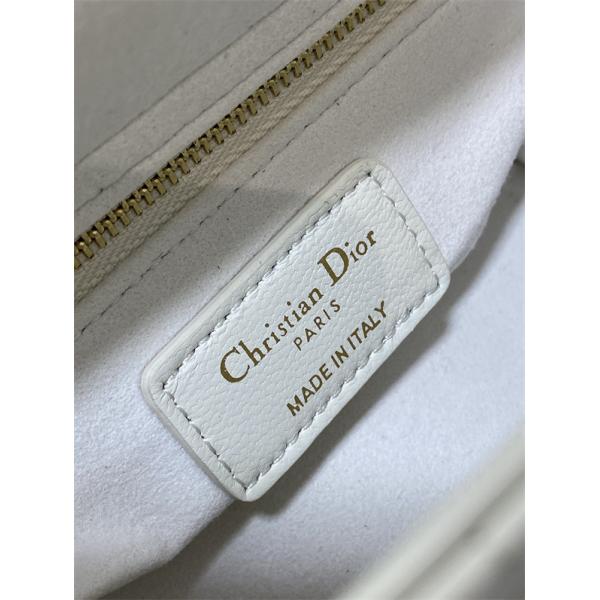 ins人気♥Classic Lady♥DIORディオールハンドバッグコピー2026トレンドホワイト色上品