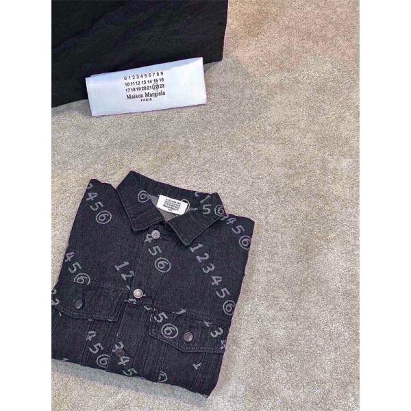 Maison Margiela メゾン マルジェラ コピー プリント デニム ヴィンテージ風 ストリート 2026新作