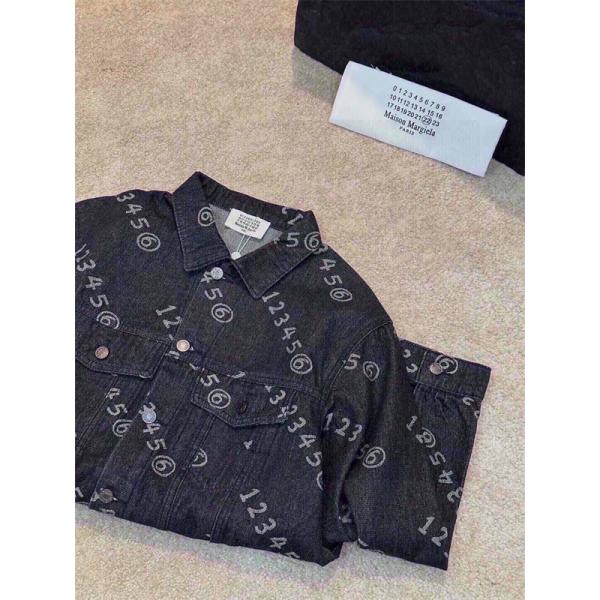 Maison Margiela メゾン マルジェラ コピー プリント デニム ヴィンテージ風 ストリート 2026新作