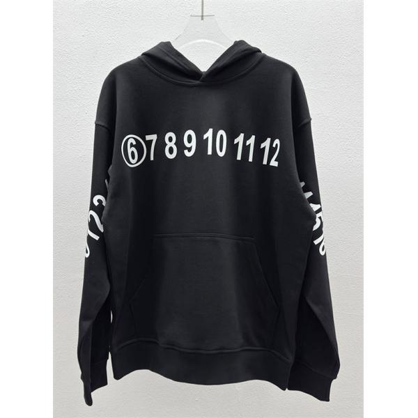 存在感抜群 プリント Maison Margiela メゾン マルジェラ コピー パーカー ゆったり 軽量素材