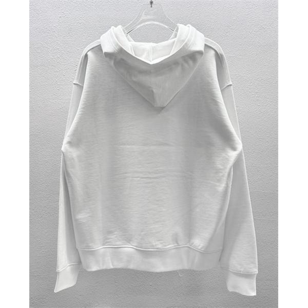 洗練 プリント Maison Margiela メゾン マルジェラ コピー パーカー オーバーサイズ 裏毛仕様 男女兼用