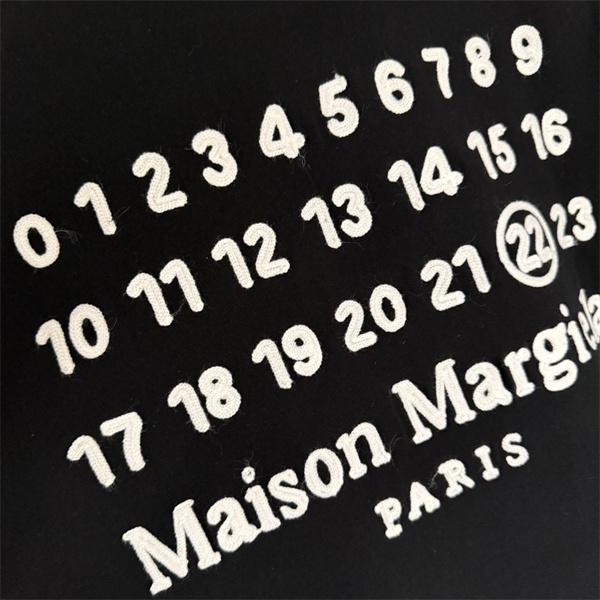 Maison Margiela メゾン マルジェラ コピー 上質素材 刺繍 長袖Tシャツ 軽量設計 シンプル 定番人気